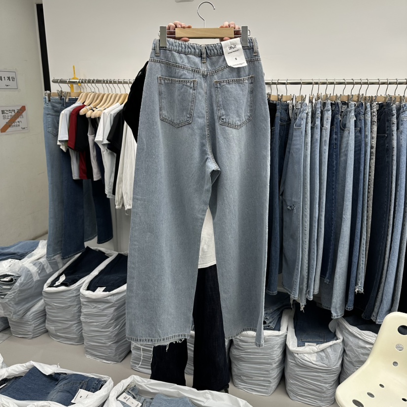 PAI韓國東大門直郵女裝新品時尚26春夏熱賣職業人氣牛仔褲[PΛi]_PAi牛仔褲