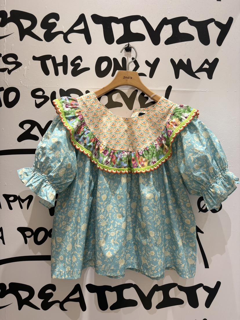 2ND K韓國直郵女士新款26春夏熱賣休閑推薦職業襯衫蕾絲衫2ND K襯衫/蕾絲衫圖色1