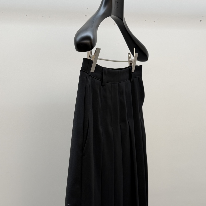 ID韓國代購女裝新款休閑職業時尚人氣半身裙中短裙喇叭褶裥ID半身裙/中短裙