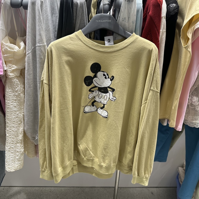 TARABY MOTION韓國代購女士新款時尚職業休閑長袖T恤褶皺TARABY MOTION長袖T恤圖色2