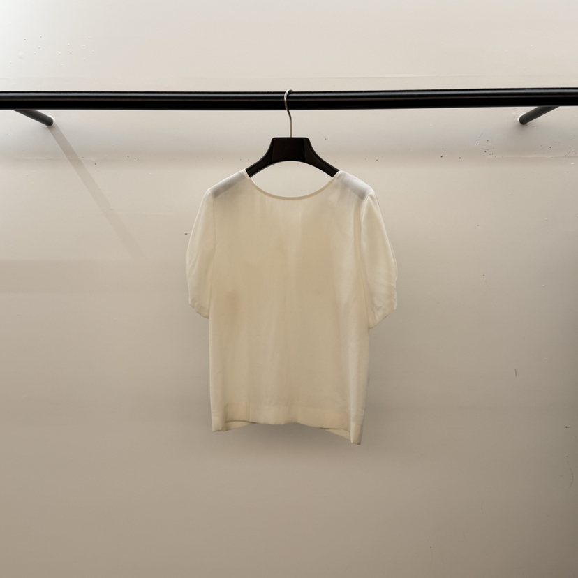 ID韓國直郵女裝新品時尚職業推薦人氣26春夏休閑襯衫蕾絲衫ID襯衫/蕾絲衫圖色1