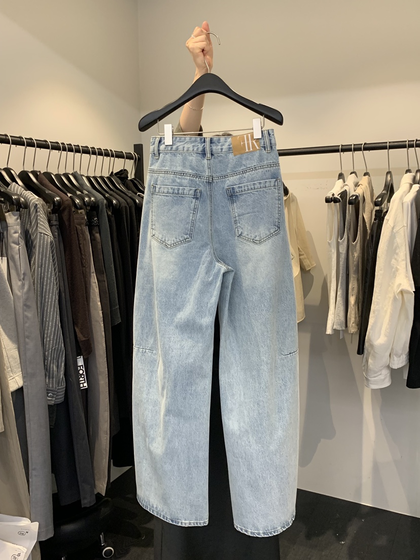 FORTH韓國東大門代購女士新款人氣推薦時尚熱賣職業牛仔褲FORTH牛仔褲