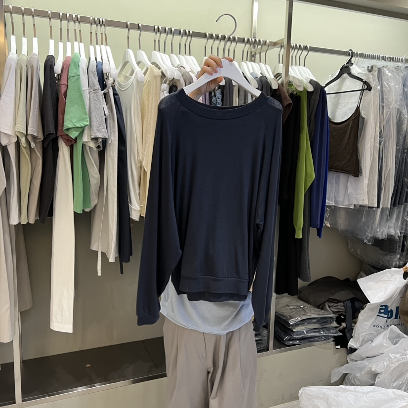 FAVE/FAVOURITE韓國東大門直郵女士新品熱賣26春夏長袖T恤FAVE/FAVOURITE長袖T恤圖色3