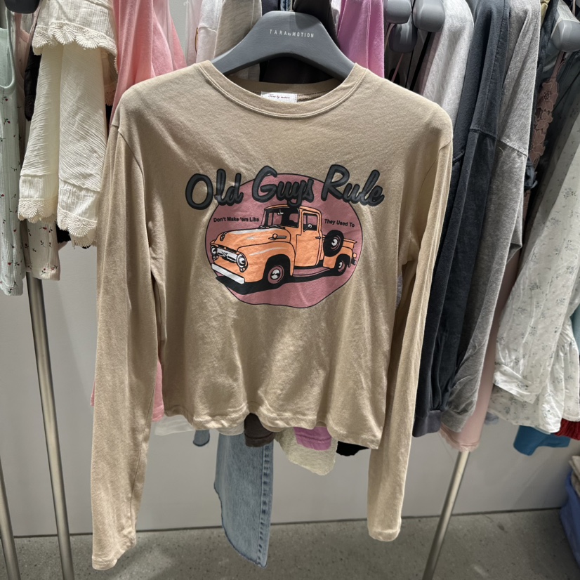 TARABY MOTION韓國直郵女士新品人氣推薦時尚休閑長袖T恤TARABY MOTION長袖T恤圖色2