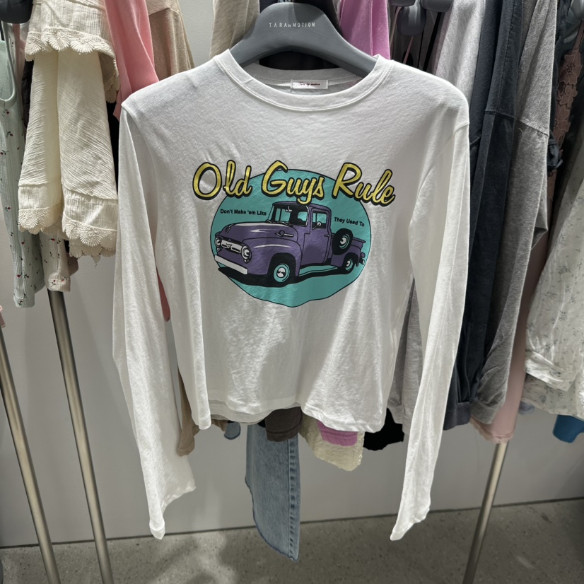 TARABY MOTION韓國直郵女士新品人氣推薦時尚休閑長袖T恤TARABY MOTION長袖T恤圖色3