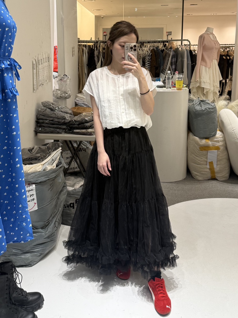 FABRIC韓國東大門代購女裝新品職業推薦熱賣時尚休閑長裙FABRIC長裙