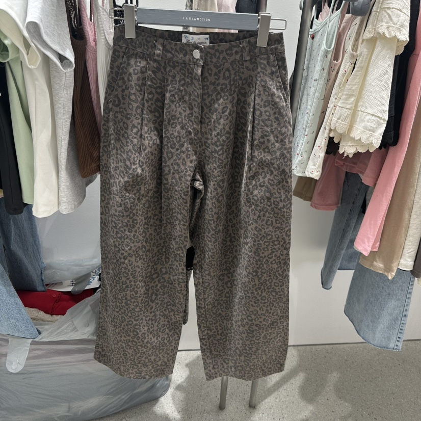 TARABY MOTION韓國直郵女裝新款熱賣26春夏人氣休閑褲棉質TARABY MOTION休閑褲圖色1