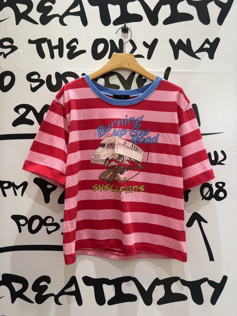 2ND K韓國直郵女士新款熱賣休閑推薦26春夏人氣時尚職業T恤2ND KT恤圖色1