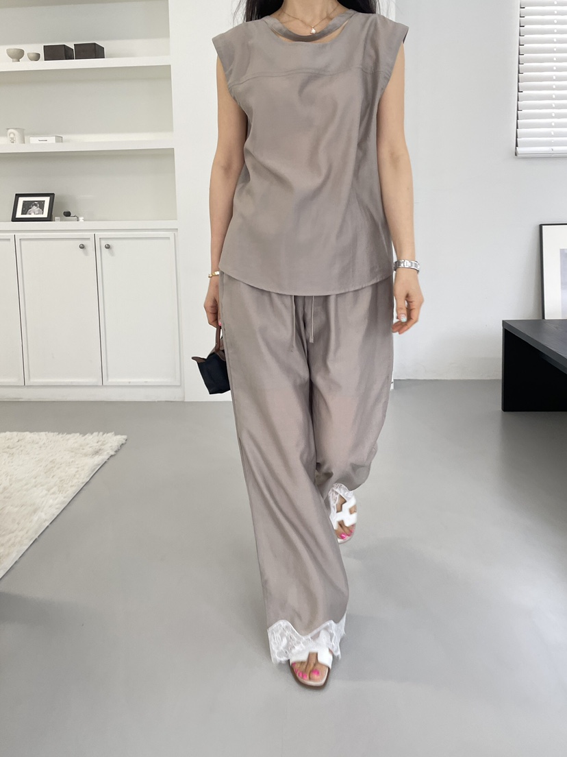 EDITION-P韓國直郵實拍女士新款休閑人氣襯衫蕾絲衫雙面EDITION/CHAHEE襯衫/蕾絲衫