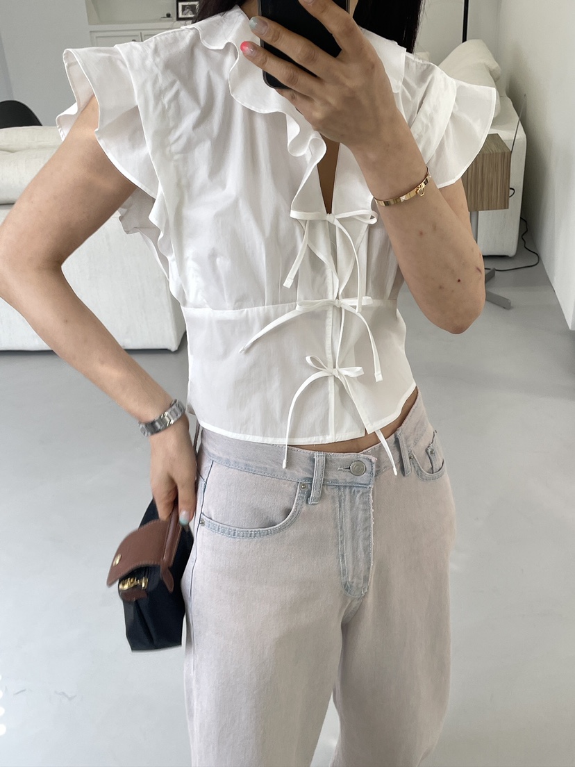 EDITION-P韓國直郵女裝新款人氣熱賣休閑推薦襯衫蕾絲衫EDITION/CHAHEE襯衫/蕾絲衫