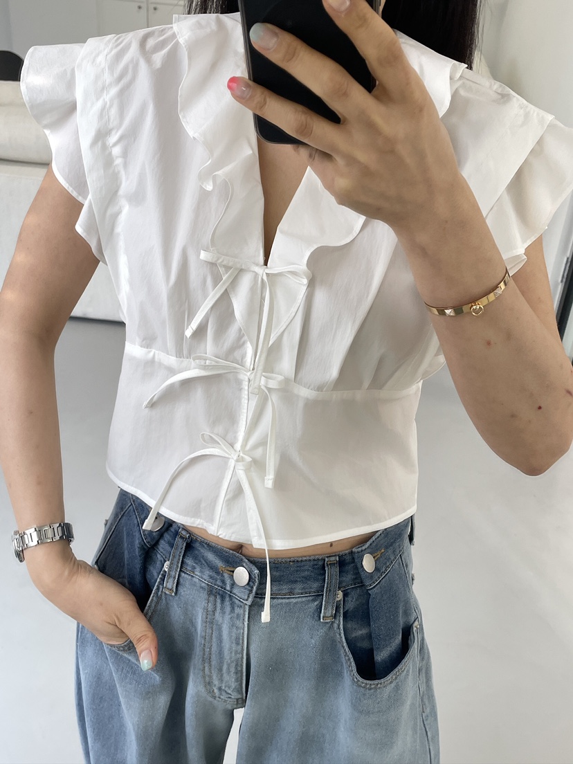 EDITION-P韓國直郵女裝新款人氣熱賣休閑推薦襯衫蕾絲衫EDITION/CHAHEE襯衫/蕾絲衫