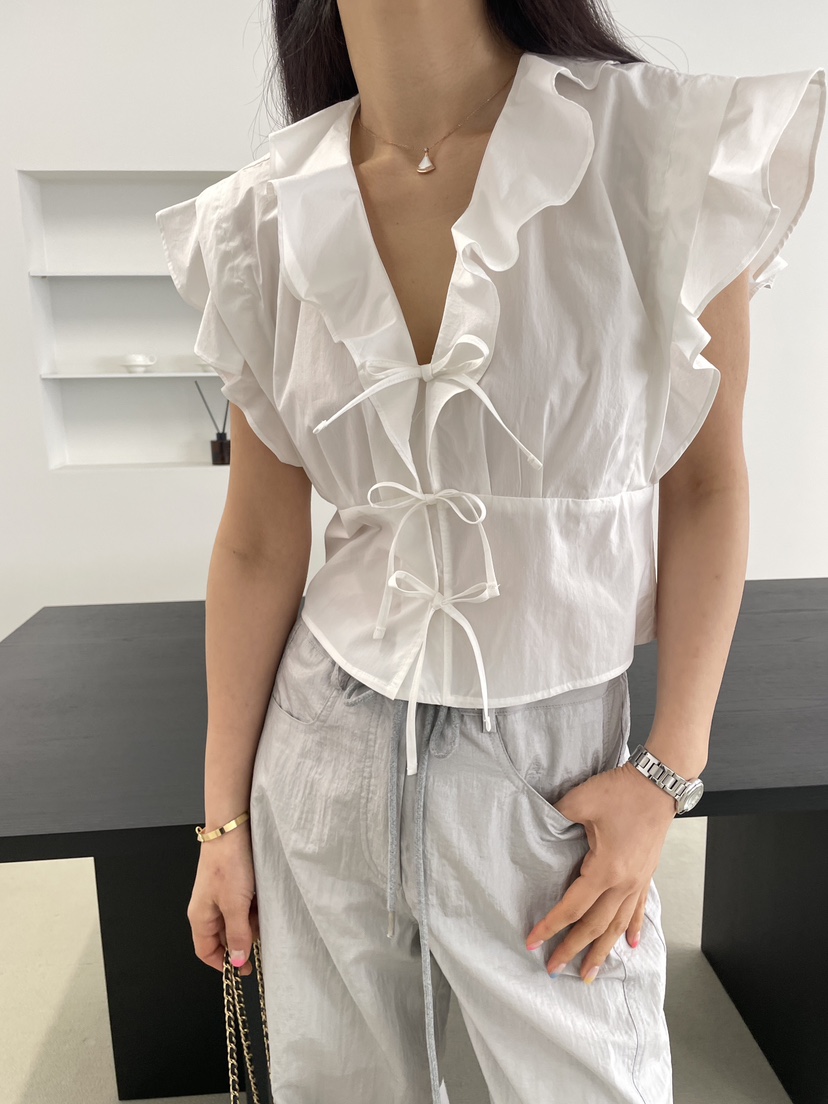 EDITION-P韓國直郵女裝新款人氣熱賣休閑推薦襯衫蕾絲衫EDITION/CHAHEE襯衫/蕾絲衫