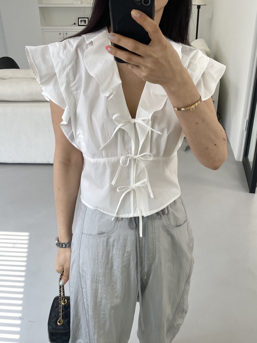 EDITION-P韓國直郵女裝新款人氣熱賣休閑推薦襯衫蕾絲衫EDITION/CHAHEE襯衫/蕾絲衫