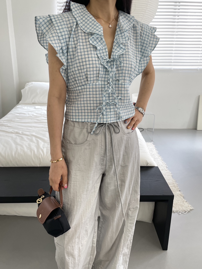 EDITION-P韓國直郵女裝新款人氣熱賣休閑推薦襯衫蕾絲衫EDITION/CHAHEE襯衫/蕾絲衫