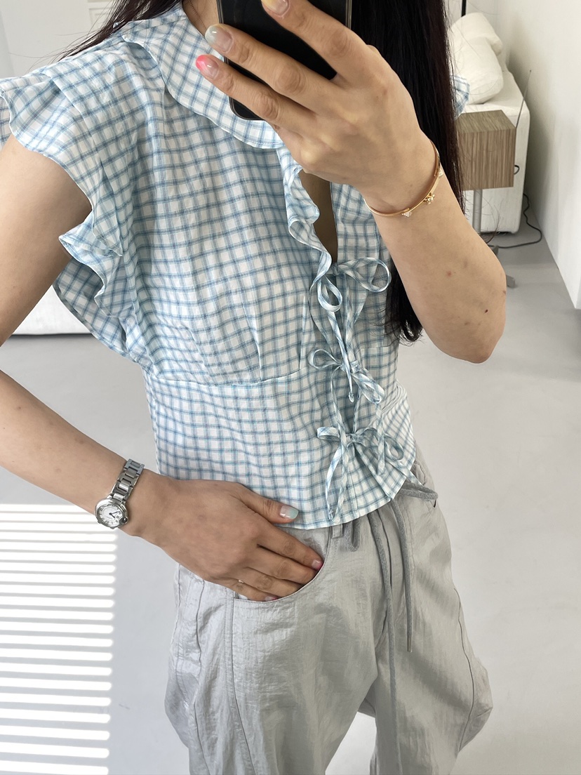 EDITION-P韓國直郵女裝新款人氣熱賣休閑推薦襯衫蕾絲衫EDITION/CHAHEE襯衫/蕾絲衫