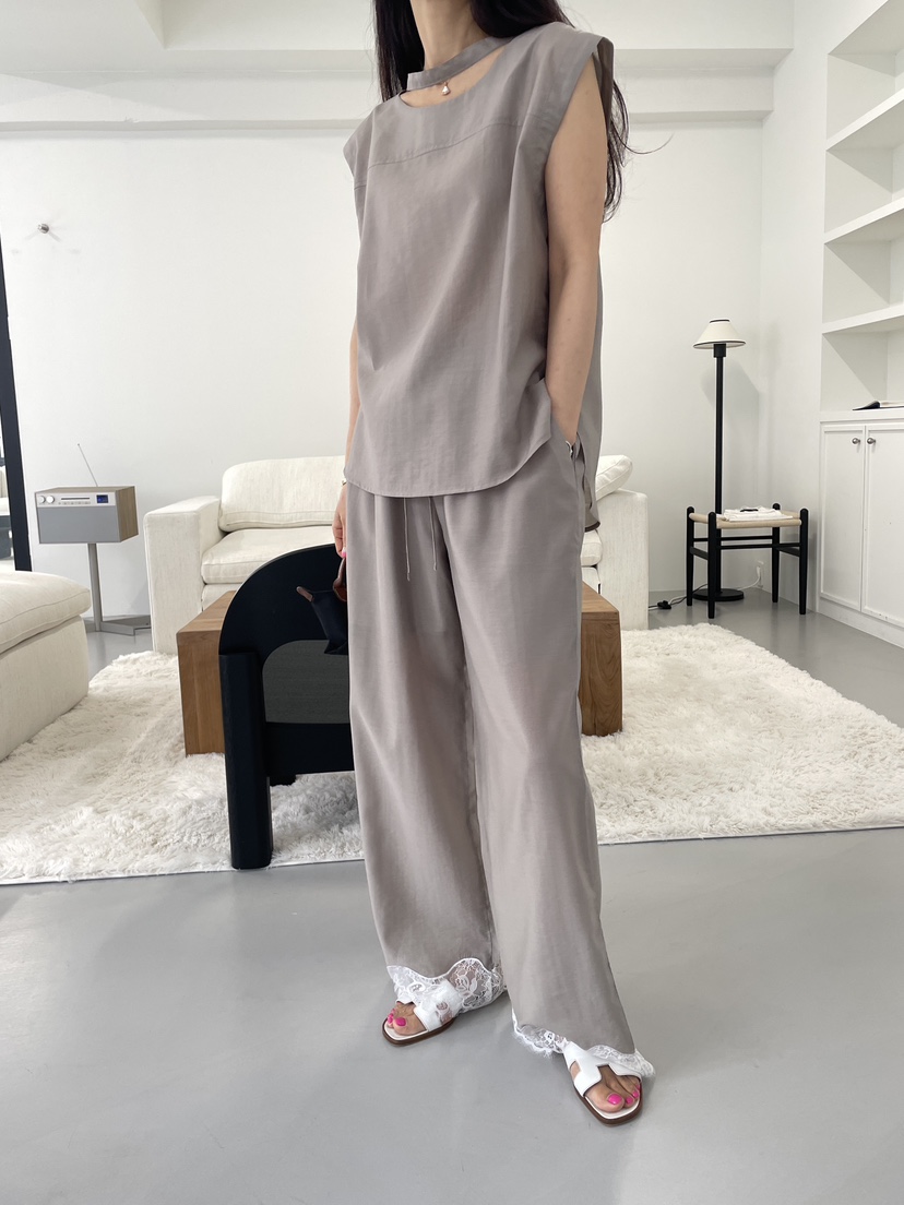 EDITION-P韓國東大門直郵女士新款熱賣時尚26春夏休閑褲EDITION/CHAHEE休閑褲