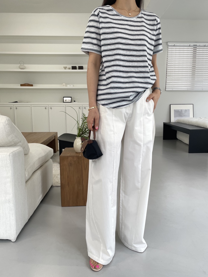 EDITION-P韓國東大門直郵女裝新品熱賣時尚職業推薦26春夏T恤EDITION/CHAHEET恤