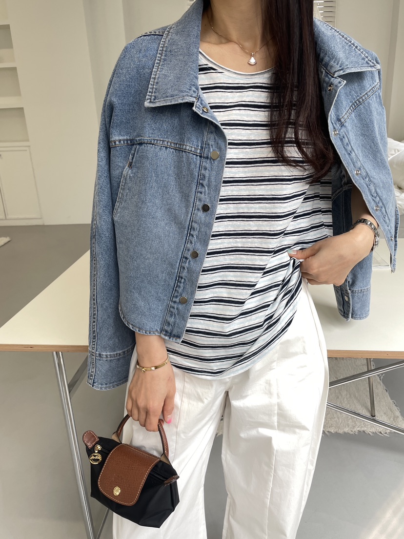 EDITION-P韓國東大門直郵女裝新品熱賣時尚職業推薦26春夏T恤EDITION/CHAHEET恤