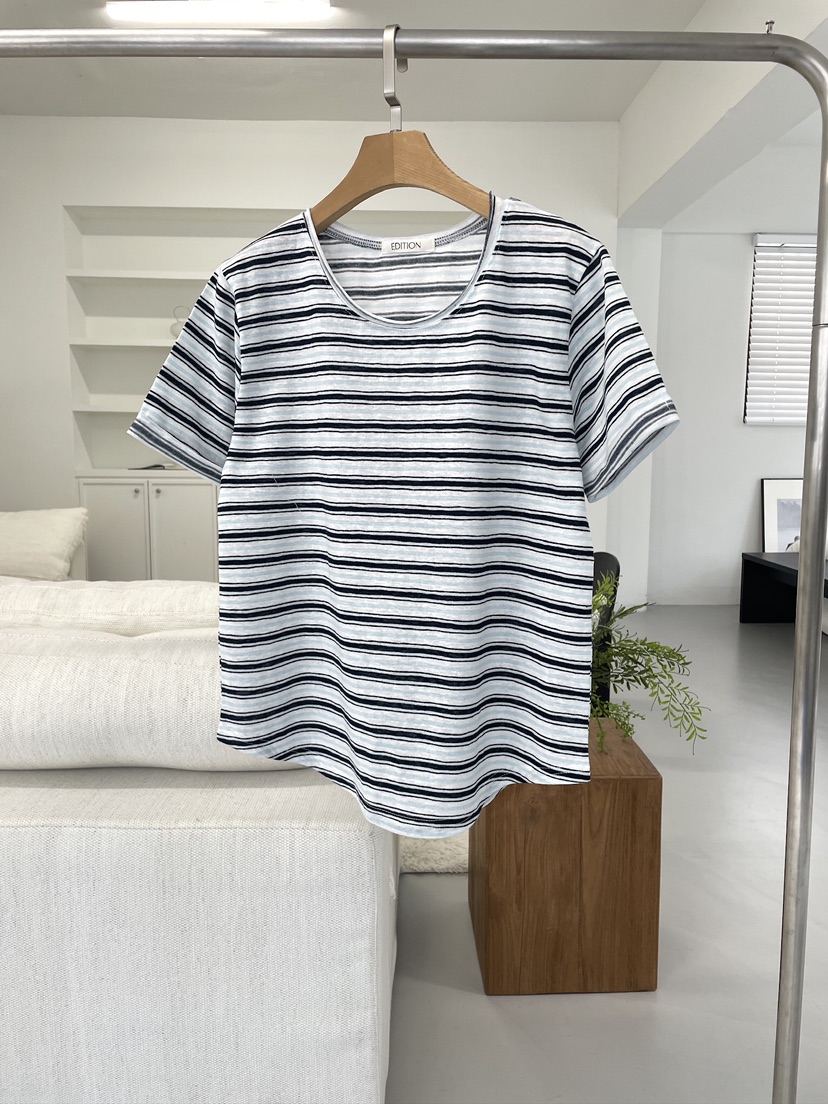 EDITION-P韓國東大門直郵女裝新品熱賣時尚職業推薦26春夏T恤EDITION/CHAHEET恤圖色2