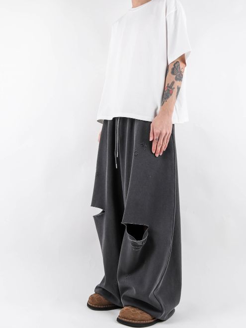 HESTORY韓國直郵女裝新款時尚26春夏職業休閑褲男女同款復古HESTORY休閑褲