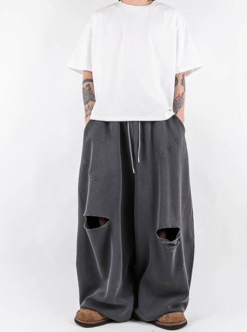 HESTORY韓國直郵女裝新款時尚26春夏職業休閑褲男女同款復古HESTORY休閑褲