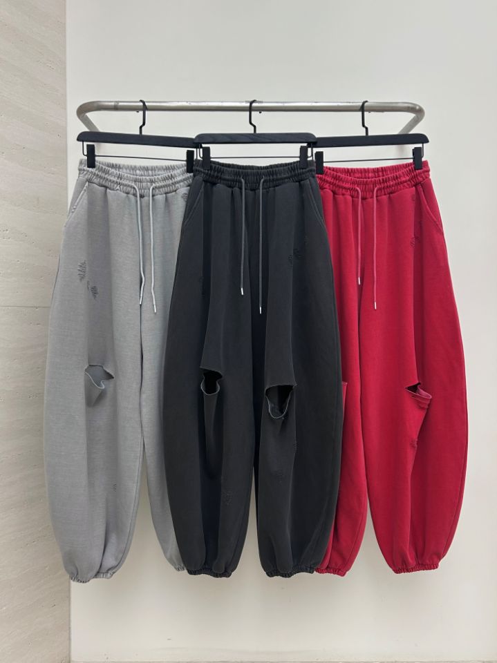 HESTORY韓國直郵女裝新款時尚26春夏職業休閑褲男女同款復古HESTORY休閑褲