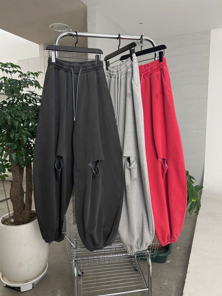 HESTORY韓國直郵女裝新款時尚26春夏職業休閑褲男女同款復古HESTORY休閑褲