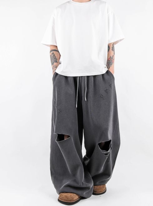 HESTORY韓國直郵女裝新款時尚26春夏職業休閑褲男女同款復古HESTORY休閑褲