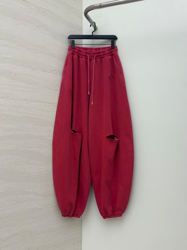 HESTORY韓國直郵女裝新款時尚26春夏職業休閑褲男女同款復古HESTORY休閑褲圖色1