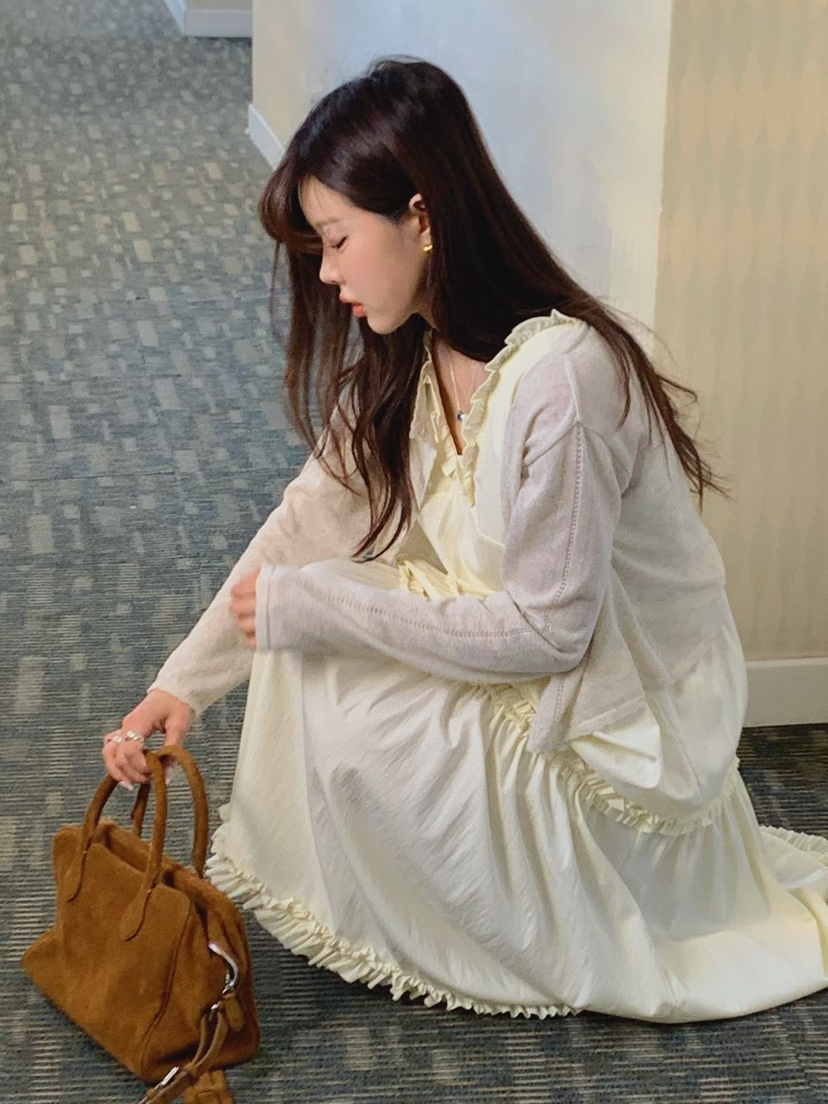 LA CREME韓國東大門直郵女士新款職業時尚人氣熱賣連衣裙LA CREME連衣裙