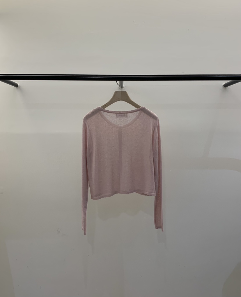 LA CREME韓國東大門代購女裝新款熱賣推薦職業針織衫亞麻布LA CREME針織衫