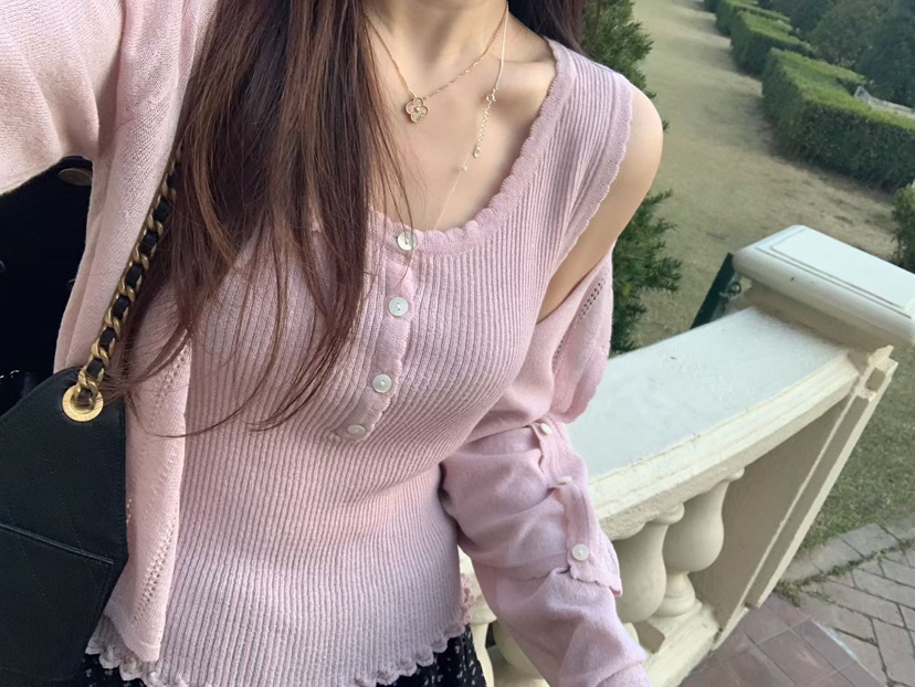 LA CREME韓國代購女士新款職業推薦26春夏熱賣吊帶背心亞麻LA CREME吊帶/背心