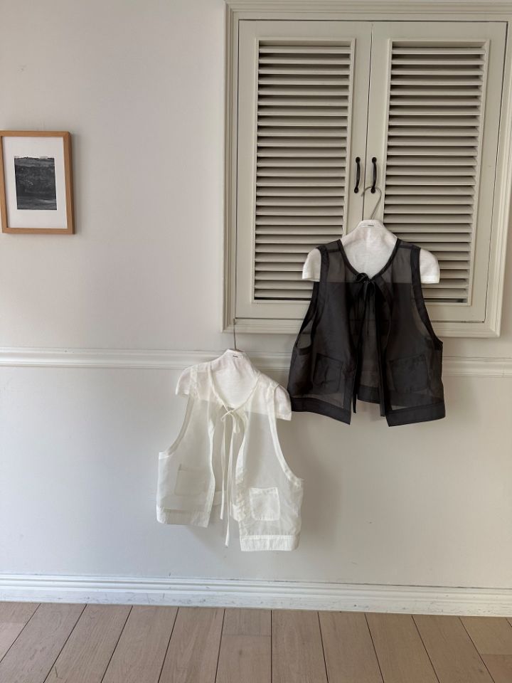 MARE韓國直郵實拍女裝新款人氣26春夏熱賣推薦馬甲不含圍巾MARE馬甲