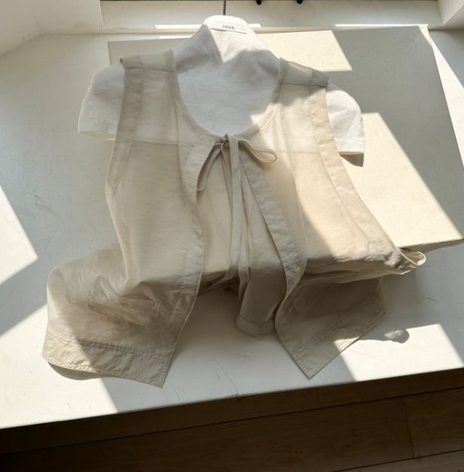 MARE韓國直郵實拍女裝新款人氣26春夏熱賣推薦馬甲不含圍巾MARE馬甲圖色3