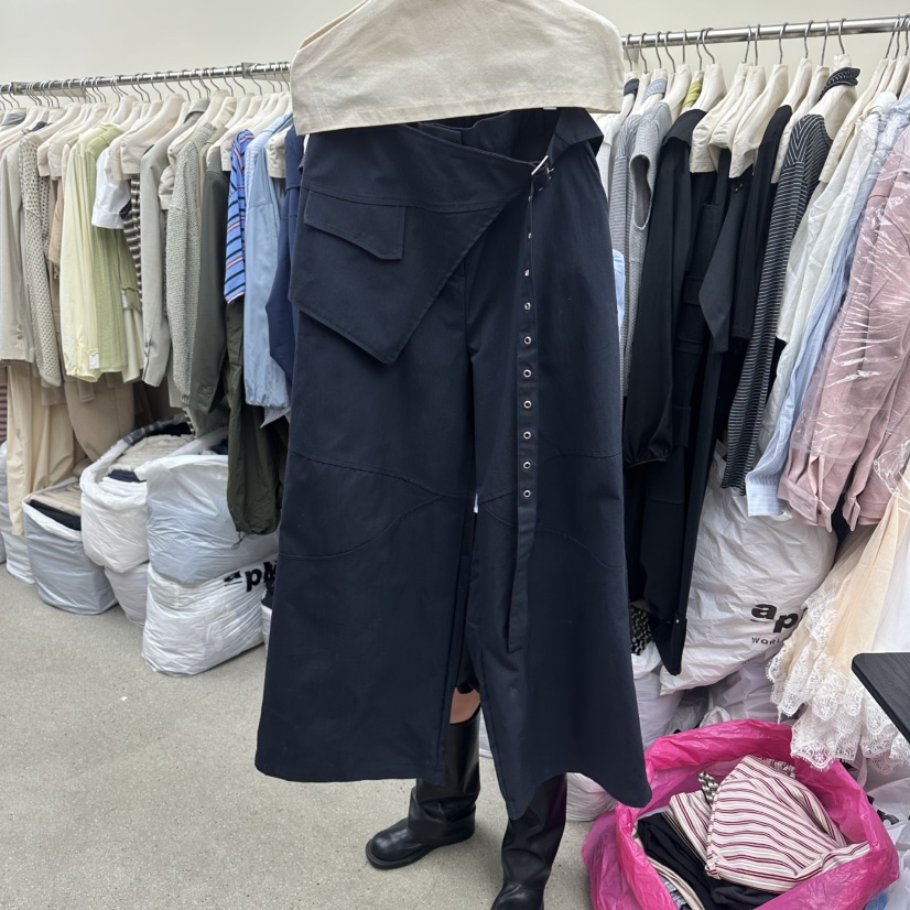 AMOEBA韓國東大門代購女裝新品時尚人氣推薦26春夏職業裙褲AMOEBA裙褲圖色2