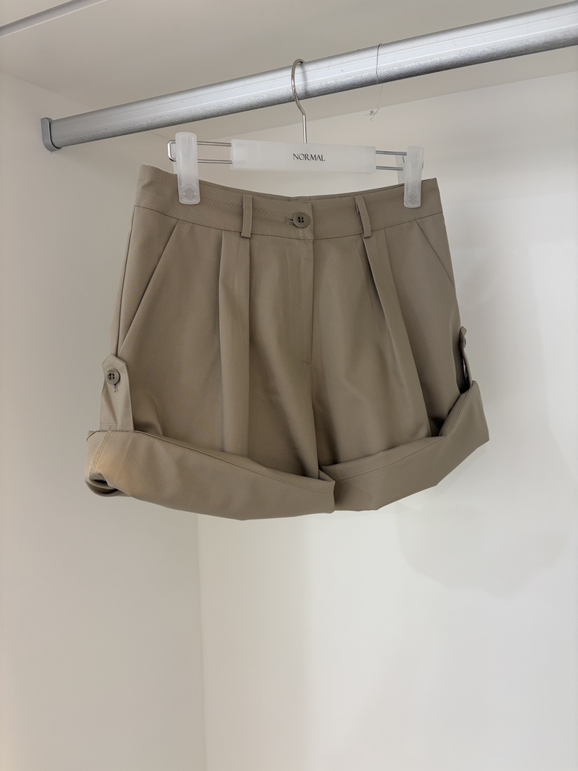 NORMAL韓國直郵實拍女士新品熱賣職業26春夏人氣時尚短褲NORMAL短褲圖色1