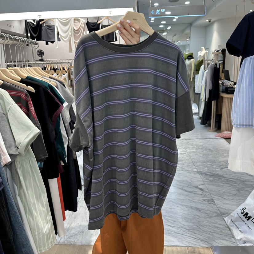 REVE-L韓國東大門直郵女士新款休閑職業時尚熱賣人氣T恤REVE-LT恤圖色2