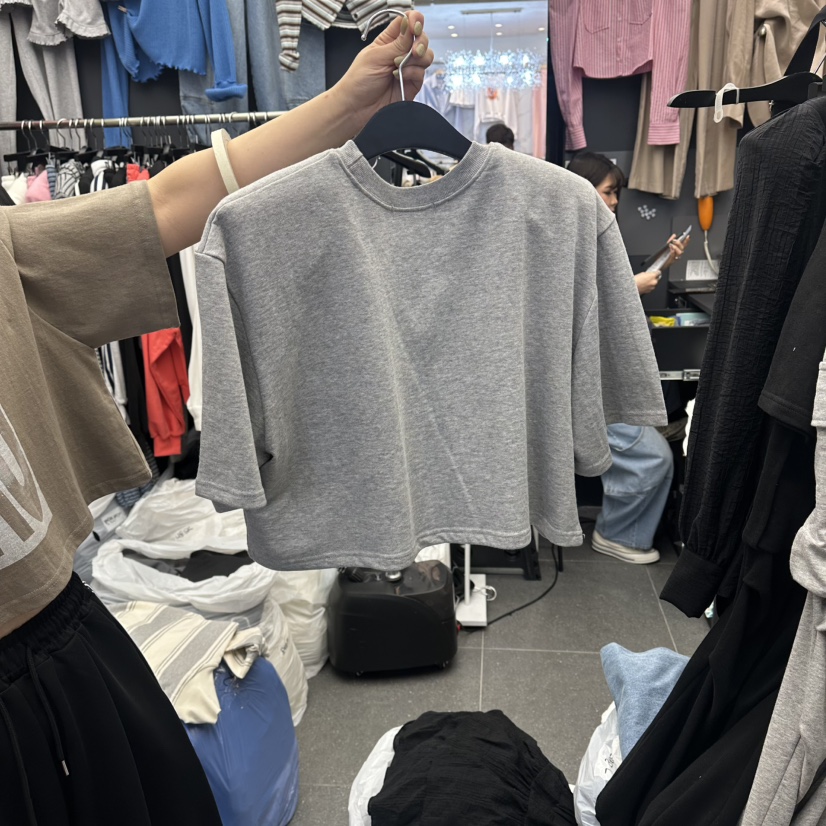 A-DEL韓國東大門直郵女裝新款熱賣職業推薦休閑26春夏T恤A-DELT恤