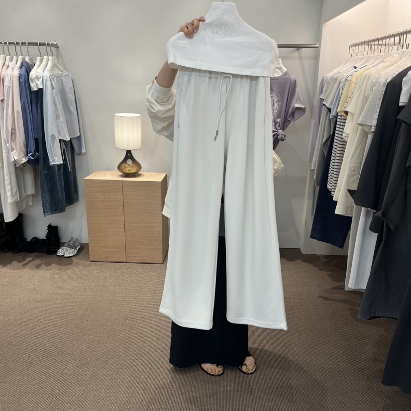 SIHO ARCHIVE韓國東大門直郵女士新品休閑推薦休閑褲系帶SIHO ARCHIVE休閑褲圖色1