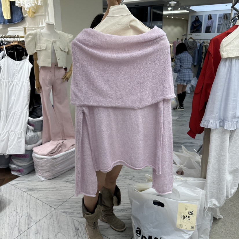 AMOEBA韓國東大門代購女裝新款人氣時尚推薦26春夏針織衫AMOEBA針織衫