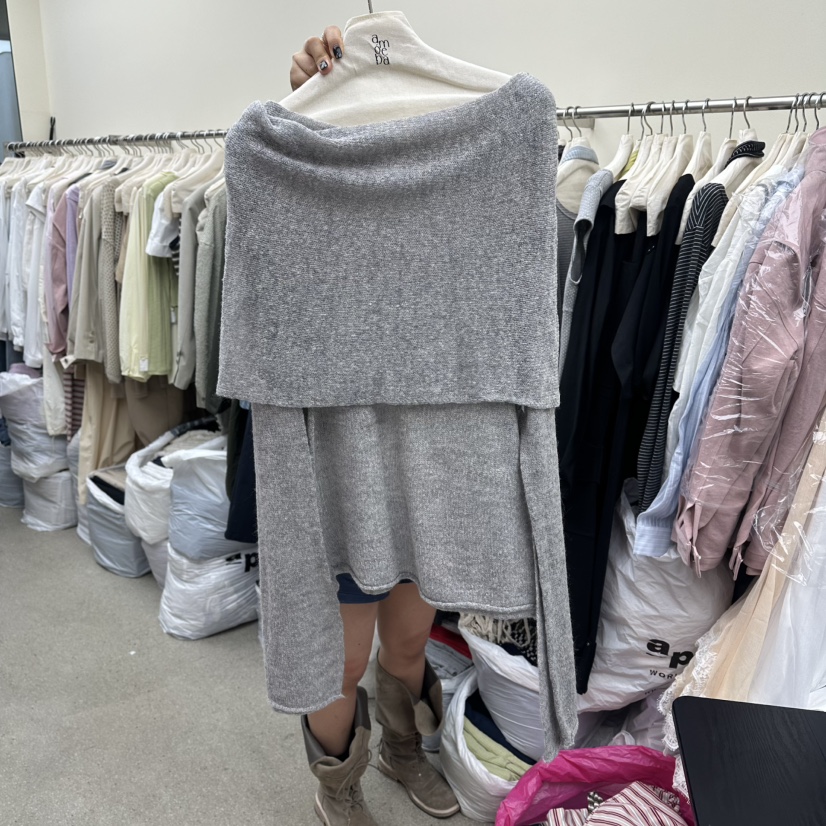 AMOEBA韓國東大門代購女裝新款人氣時尚推薦26春夏針織衫AMOEBA針織衫圖色3