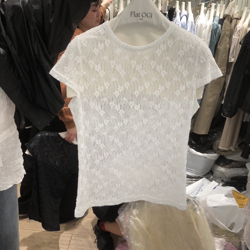 OGI韓國代購女裝新款時尚26春夏職業休閑推薦人氣熱賣T恤FLat OGIT恤圖色1