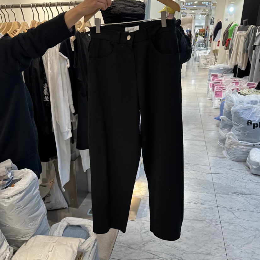 HABLE韓國直郵實拍女士新品人氣時尚熱賣推薦26春夏休閑褲寬松HABLE休閑褲圖色2