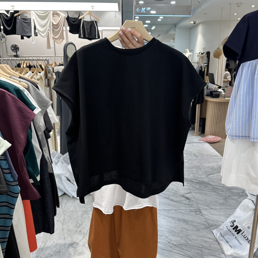 REVE-L韓國東大門直郵女士新款職業26春夏推薦時尚休閑T恤REVE-LT恤圖色4