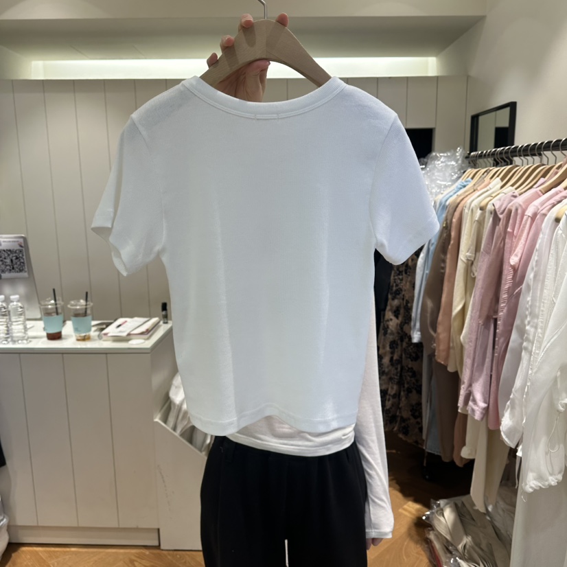 ARC韓國直郵實拍女裝新款休閑熱賣推薦人氣時尚職業26春夏T恤ARC EN CIELT恤