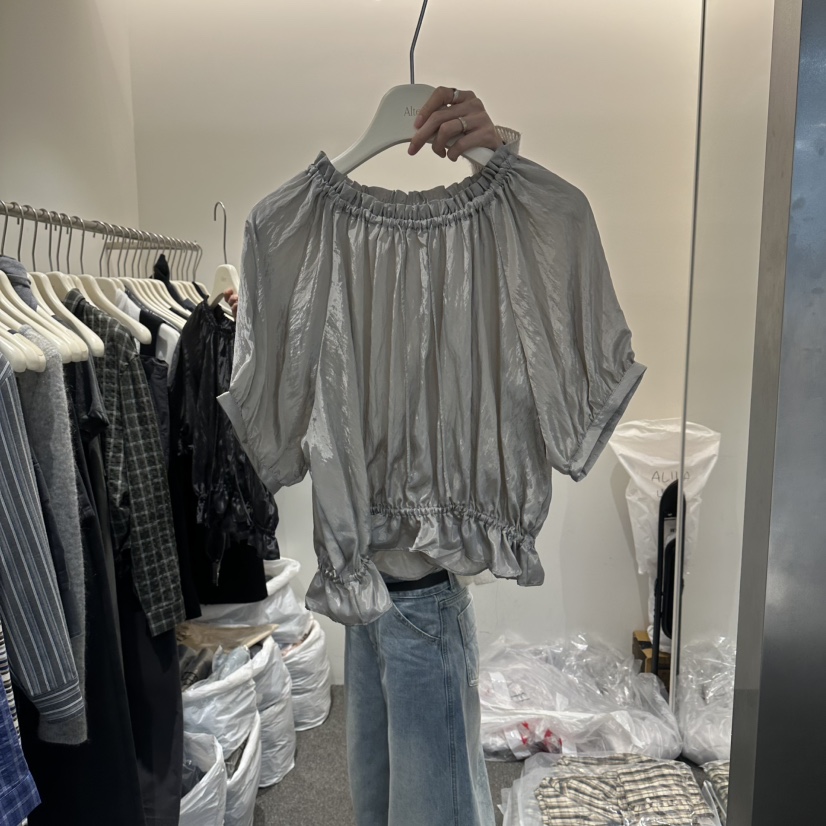 ALTER韓國東大門直郵女士新品推薦職業熱賣人氣襯衫蕾絲衫Alter襯衫/蕾絲衫圖色2