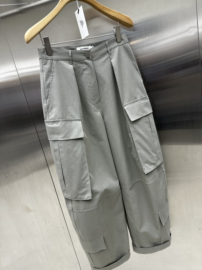 MYDRESS韓國直郵實拍女裝新品時尚人氣推薦26春夏休閑休閑褲MYDRESS休閑褲