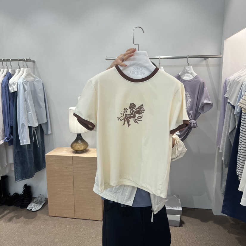 SIHO ARCHIVE韓國代購女士新款職業人氣熱賣推薦時尚T恤SIHO ARCHIVET恤圖色1