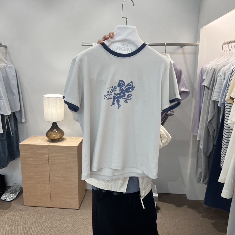 SIHO ARCHIVE韓國代購女士新款職業人氣熱賣推薦時尚T恤SIHO ARCHIVET恤圖色2