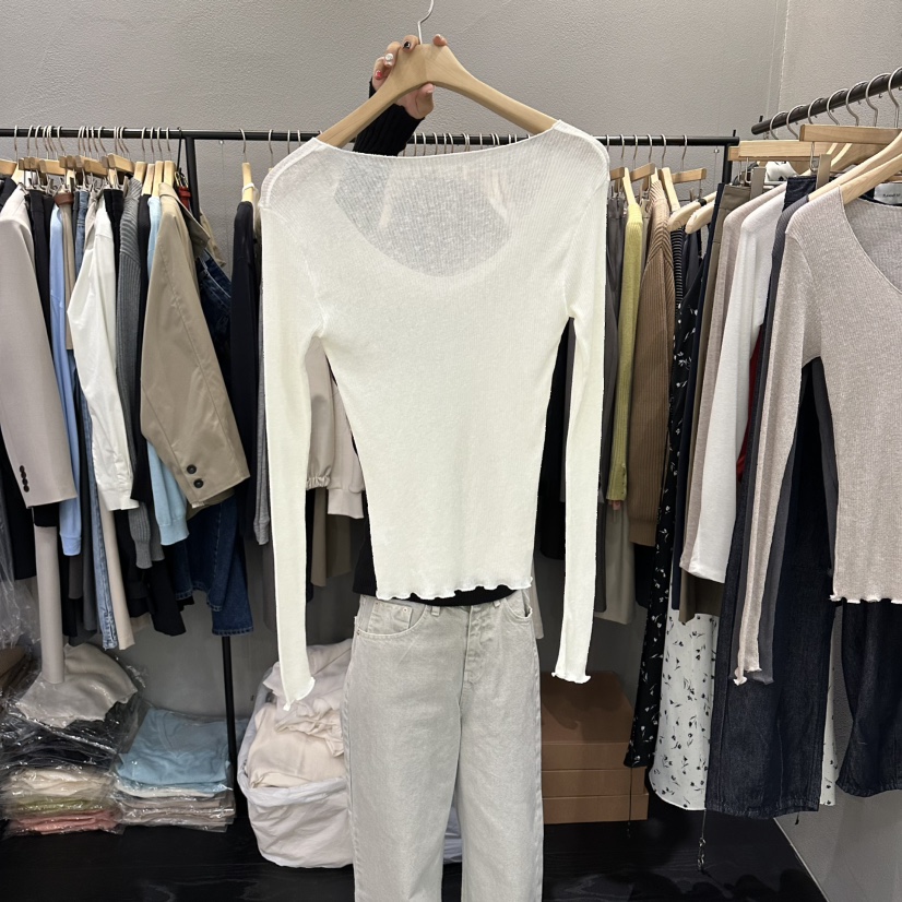 FLAMME TOIT/LUNAMDE韓國直郵女裝新品人氣休閑時尚針織衫FLAMME TOIT/LUNAMDE針織衫